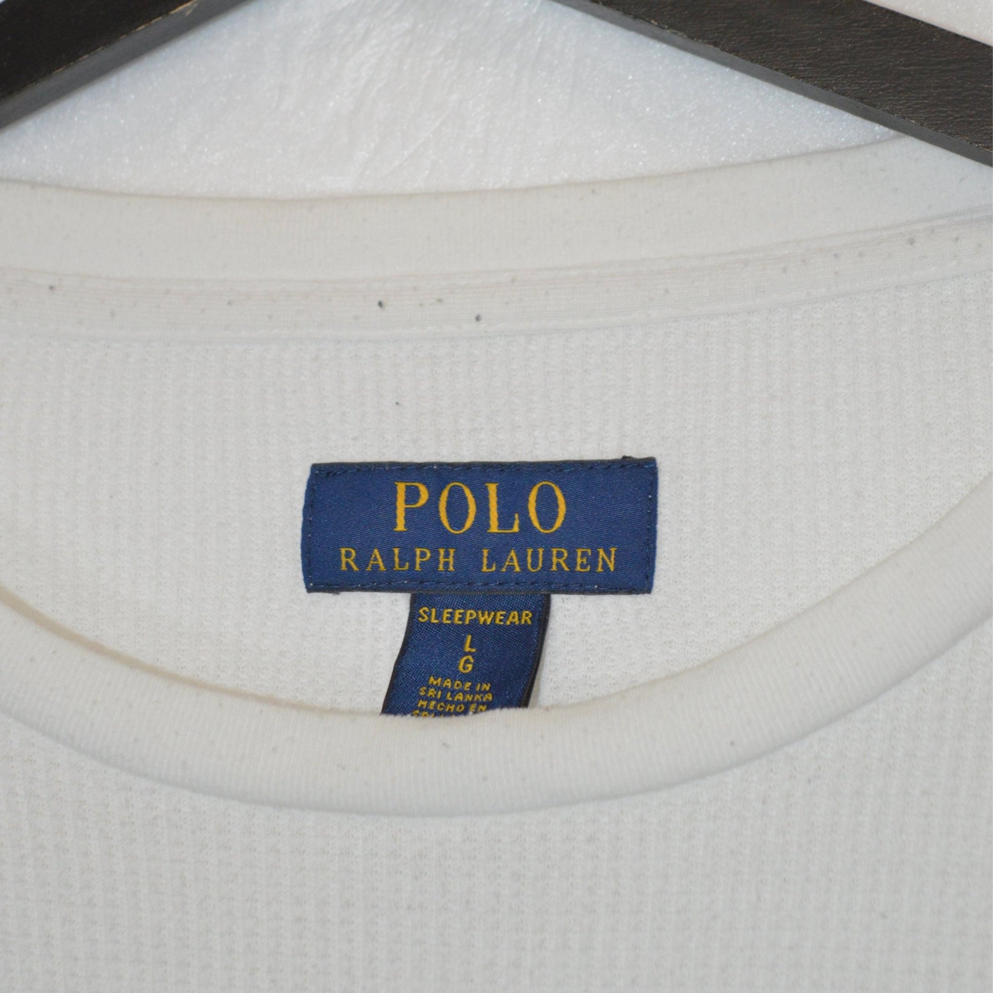 Ralph Lauren Polo waffle knit тънка блуза (L)