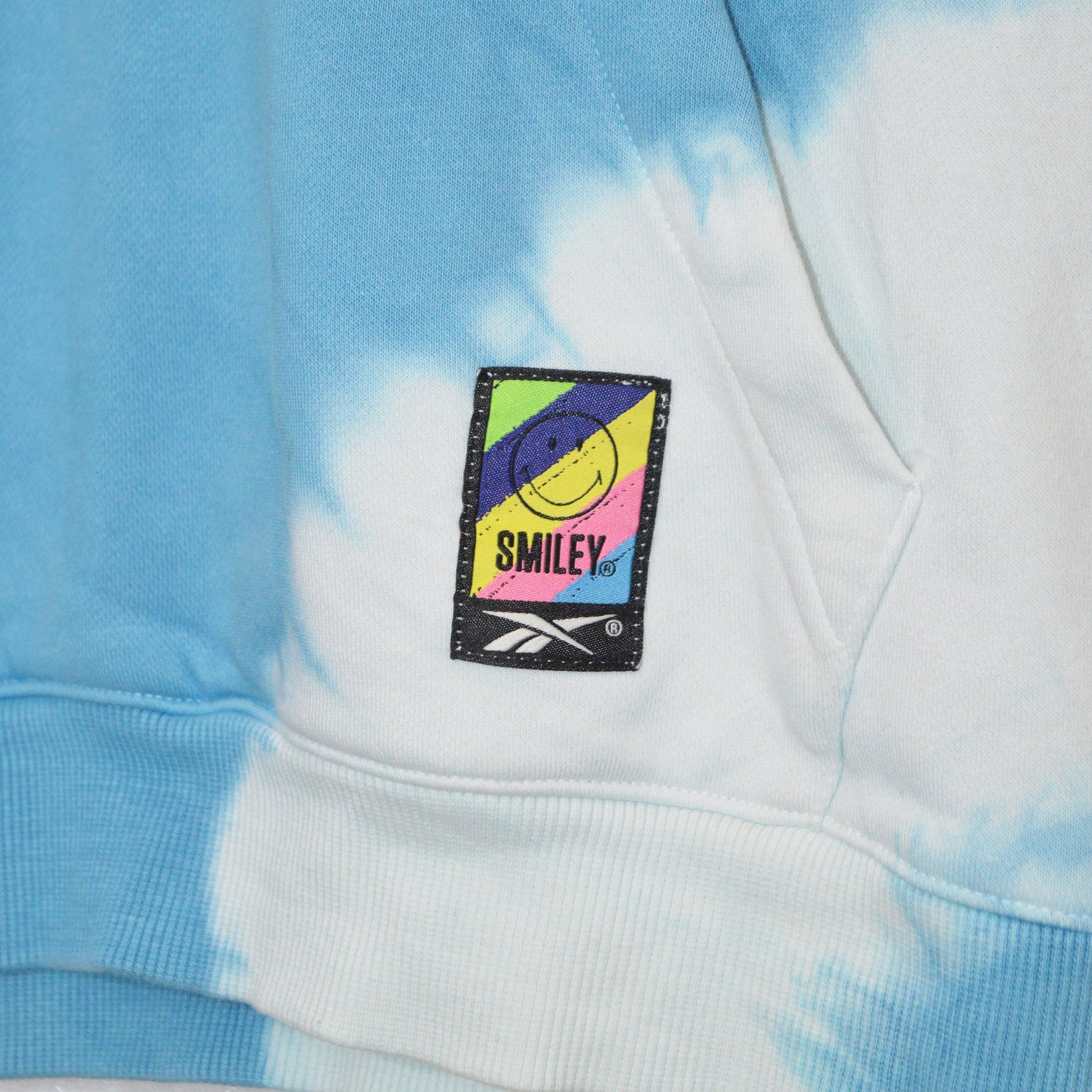 Reebok Smiley tie dye суичър (M)