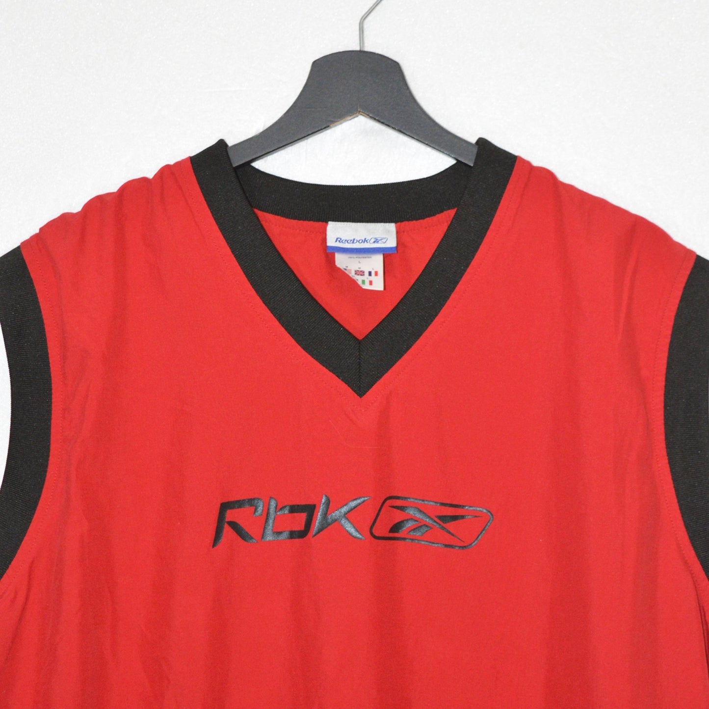 Reebok vintage шушлеково горнище/ елек (L)
