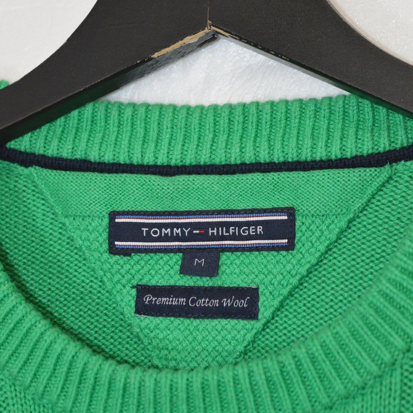 Tommy Hilfiger cable knit пуловер (M)