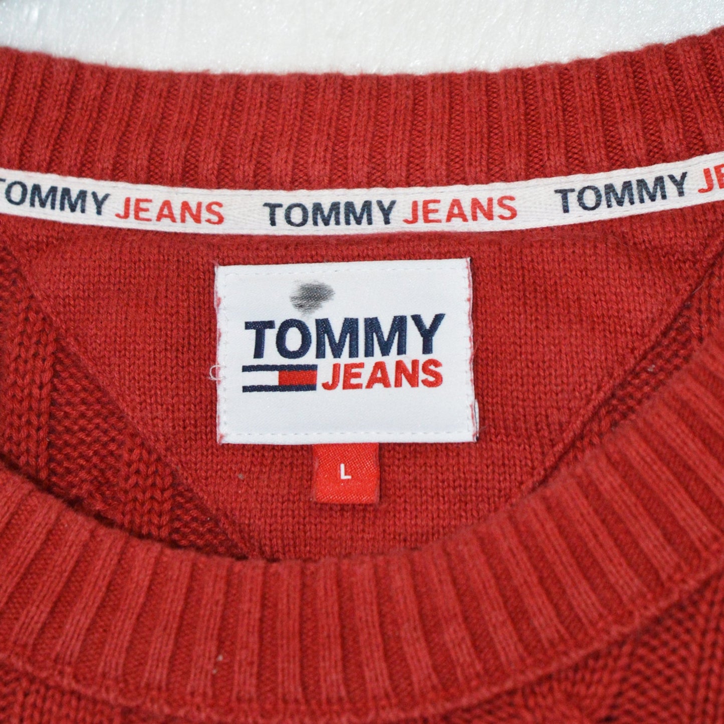 Tommy Hilfiger cable knit пуловер (XXL)