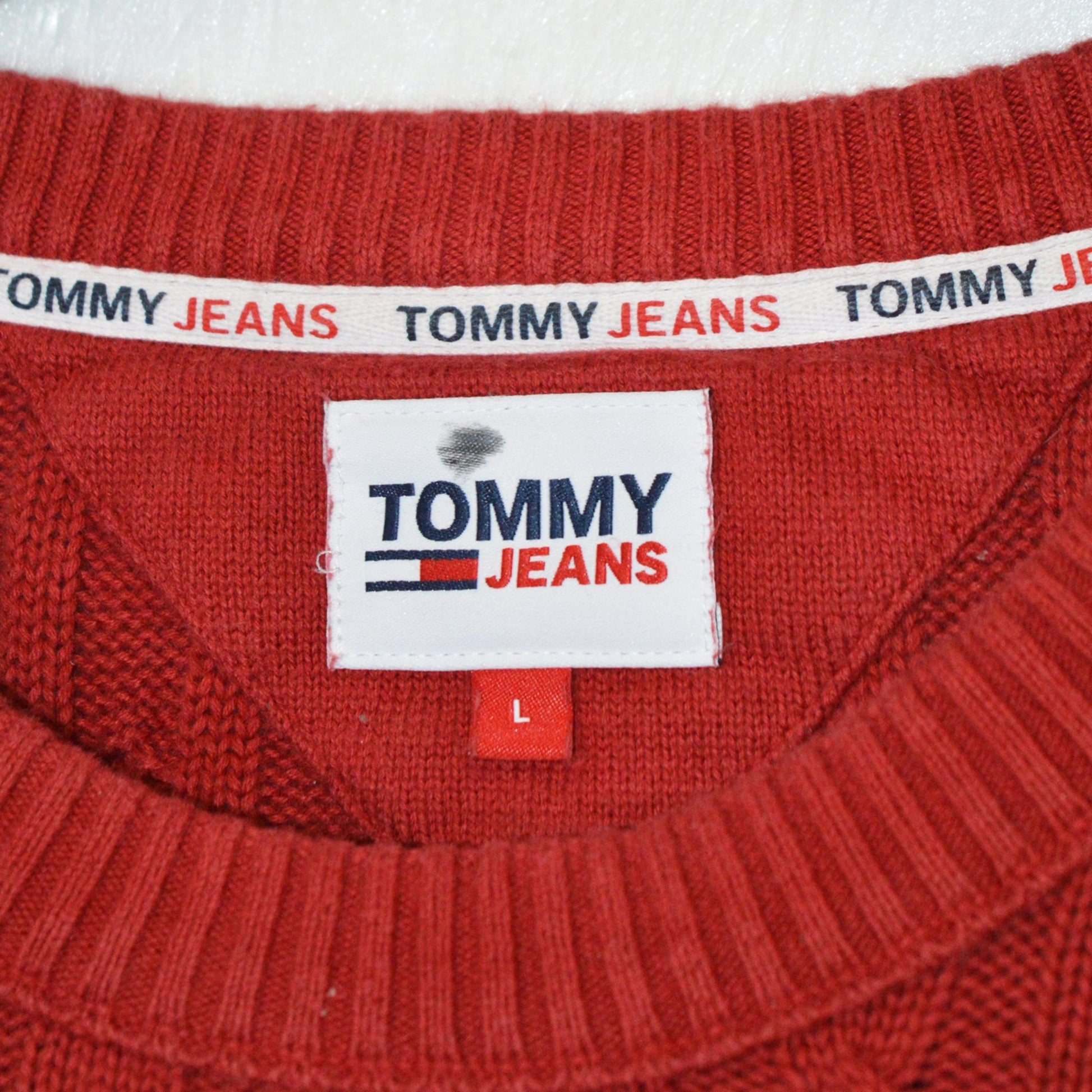 Tommy Hilfiger cable knit пуловер (XXL)