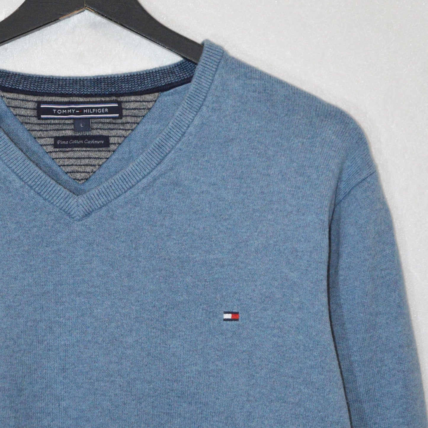 Tommy Hilfiger Cotton Cashmere пуловер (L)