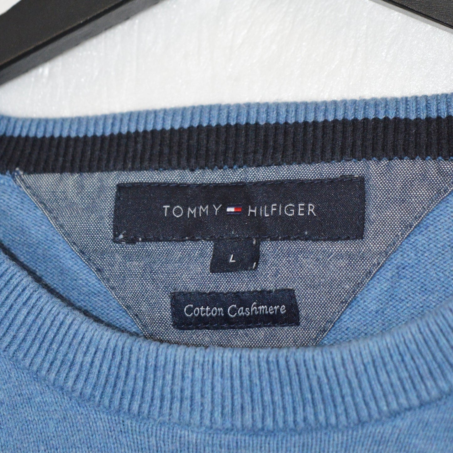 Tommy Hilfiger Cotton Cashmere пуловер (L)
