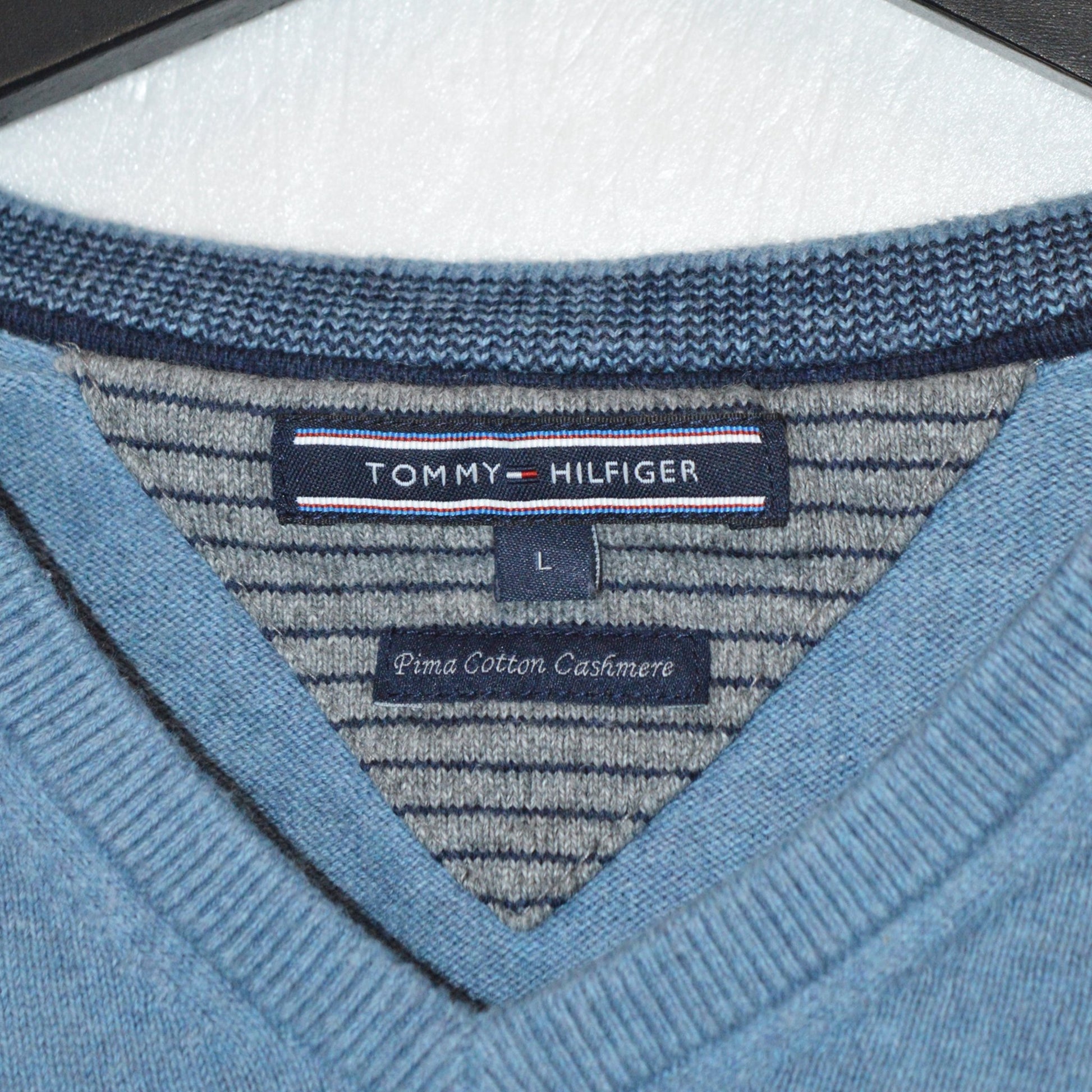Tommy Hilfiger Cotton Cashmere пуловер (L)