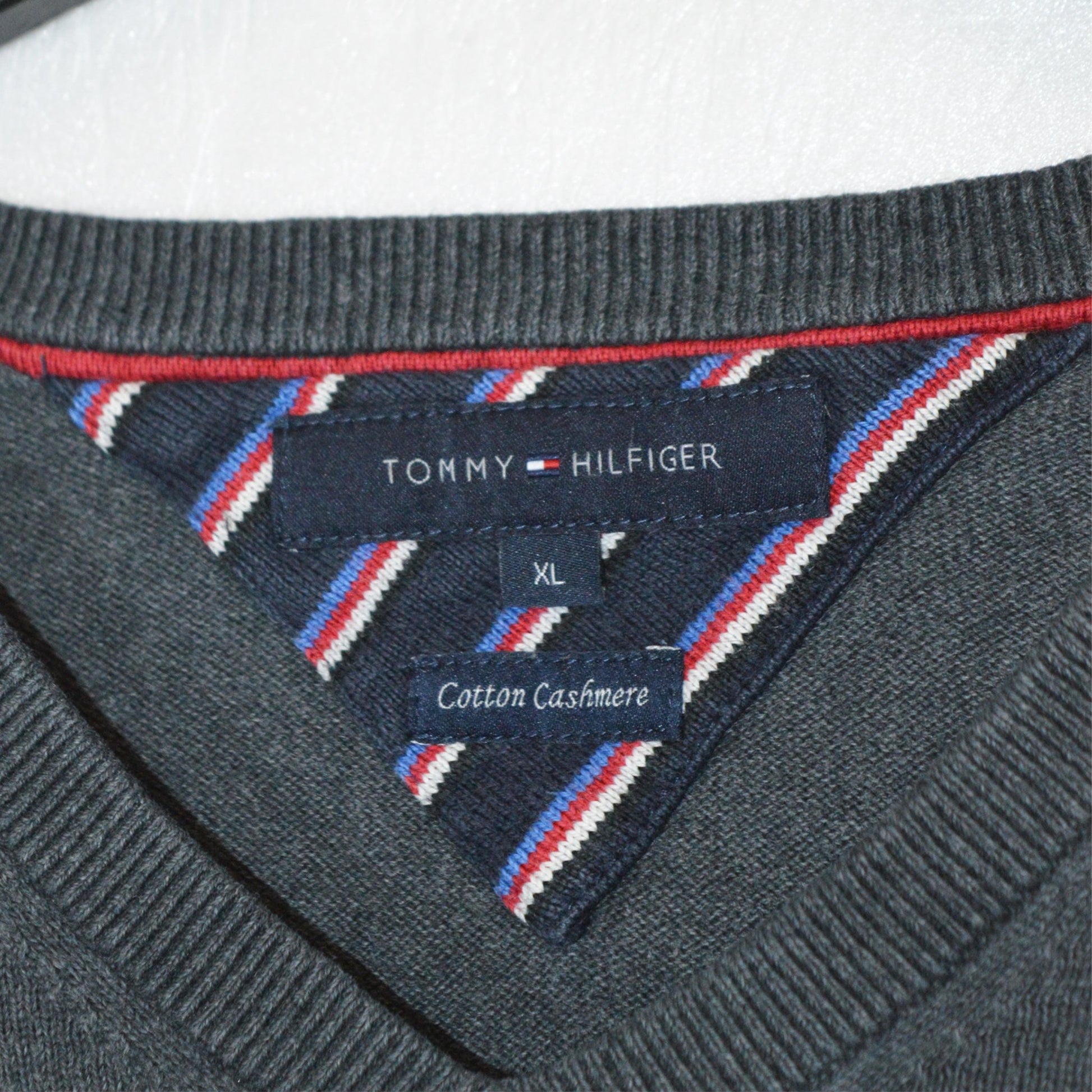 Tommy Hilfiger Cotton Cashmere пуловер (XL)