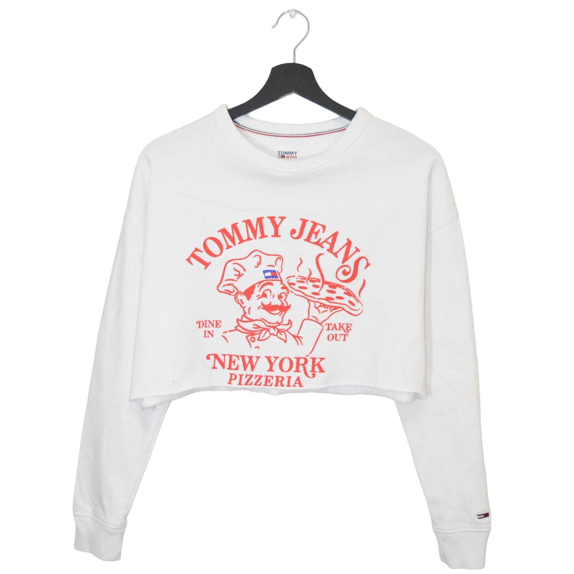 Tommy Hilfiger cropped блуза (S)