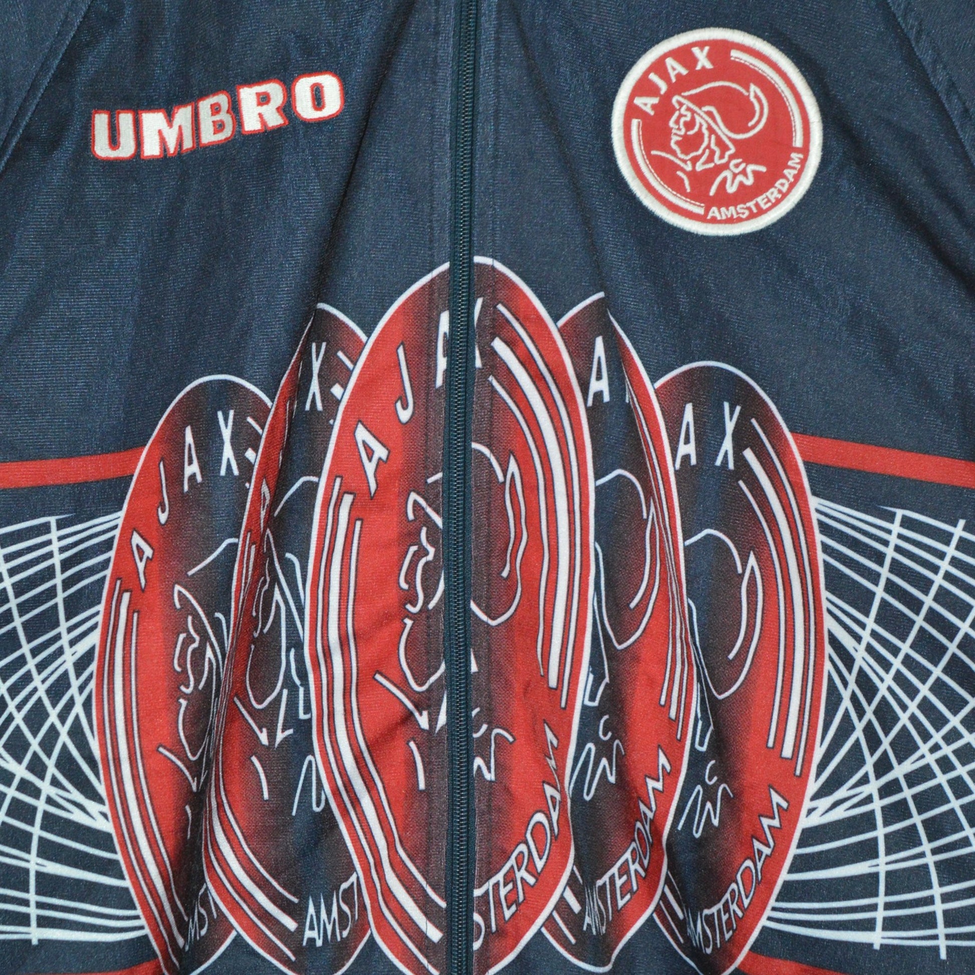 Umbro Ajax vintage суичър с цип (M)