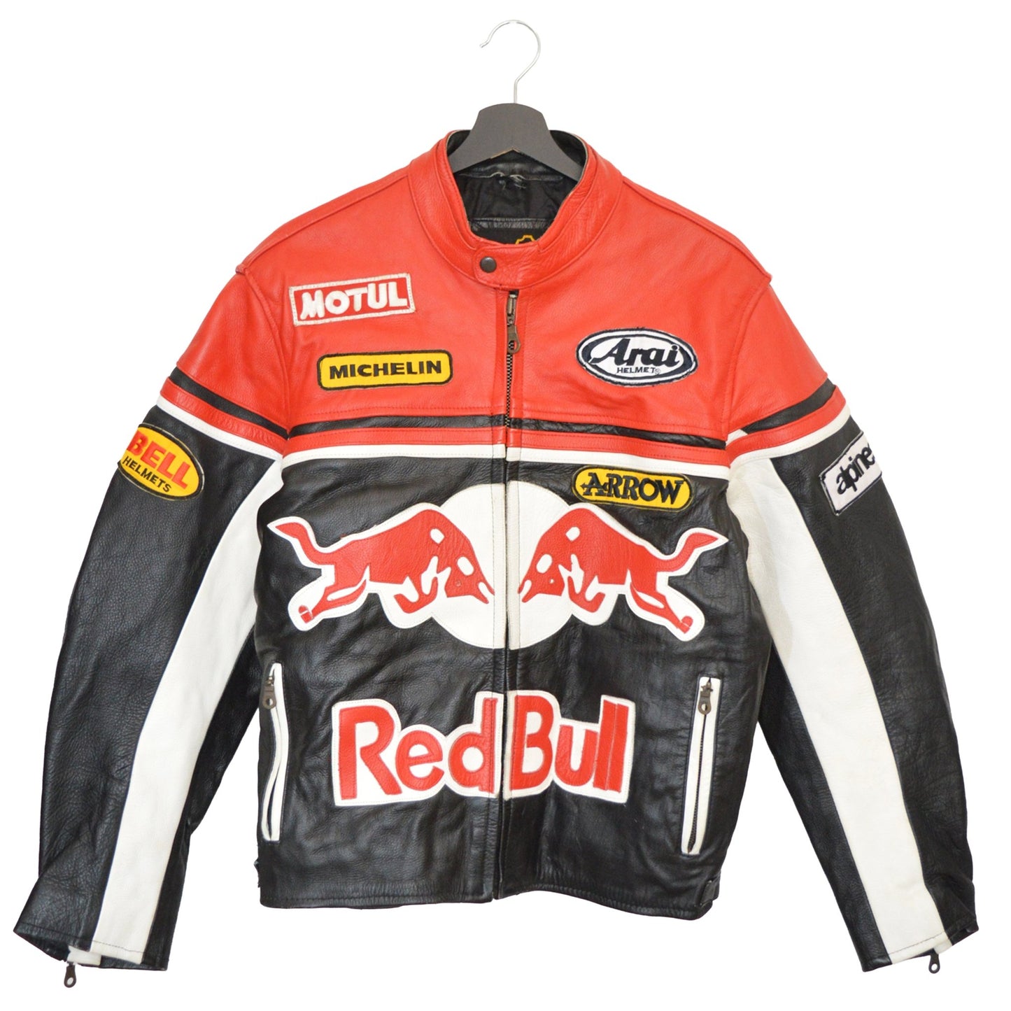 Vintage Red Bull racing кожено яке (L)