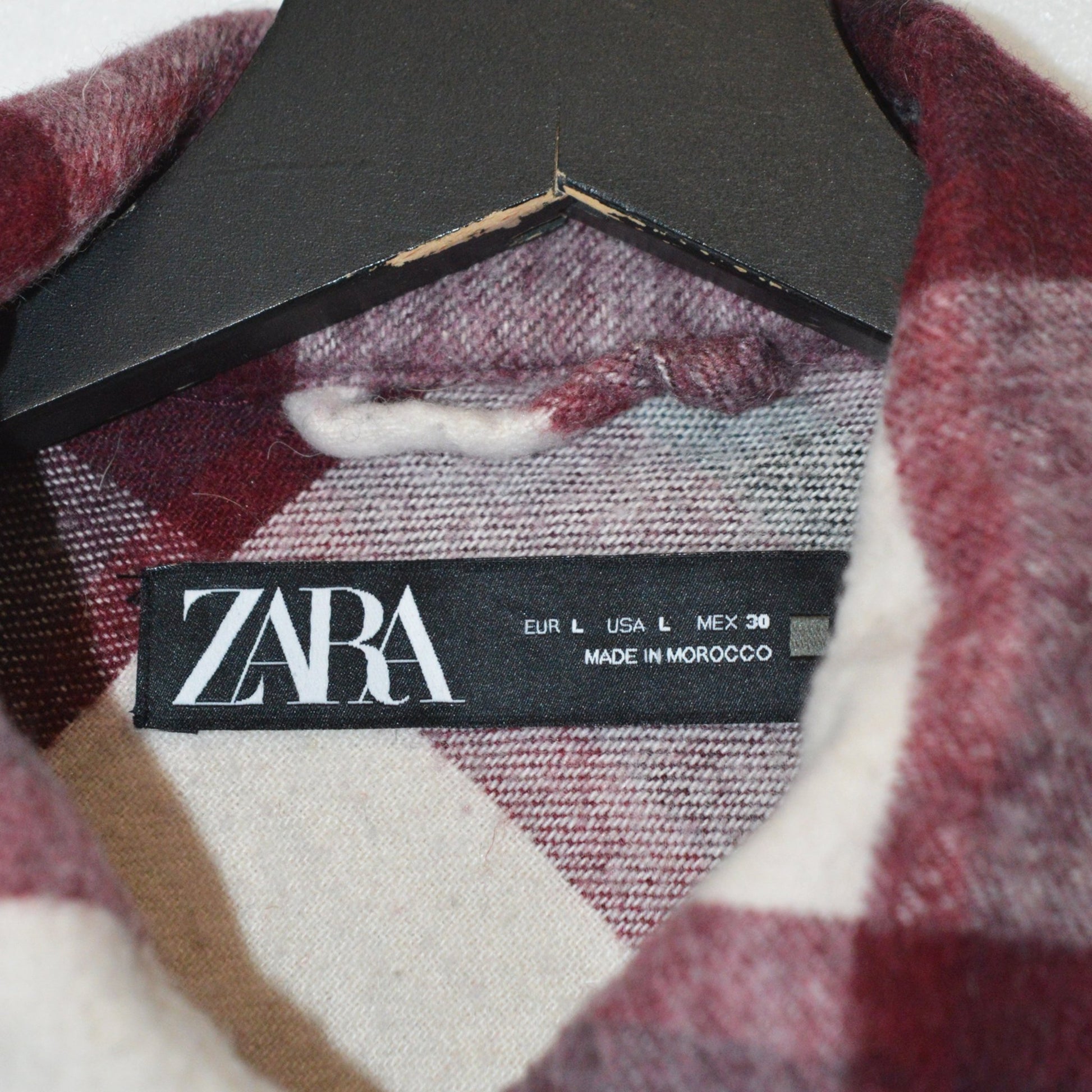 Zara flannel риза (L)
