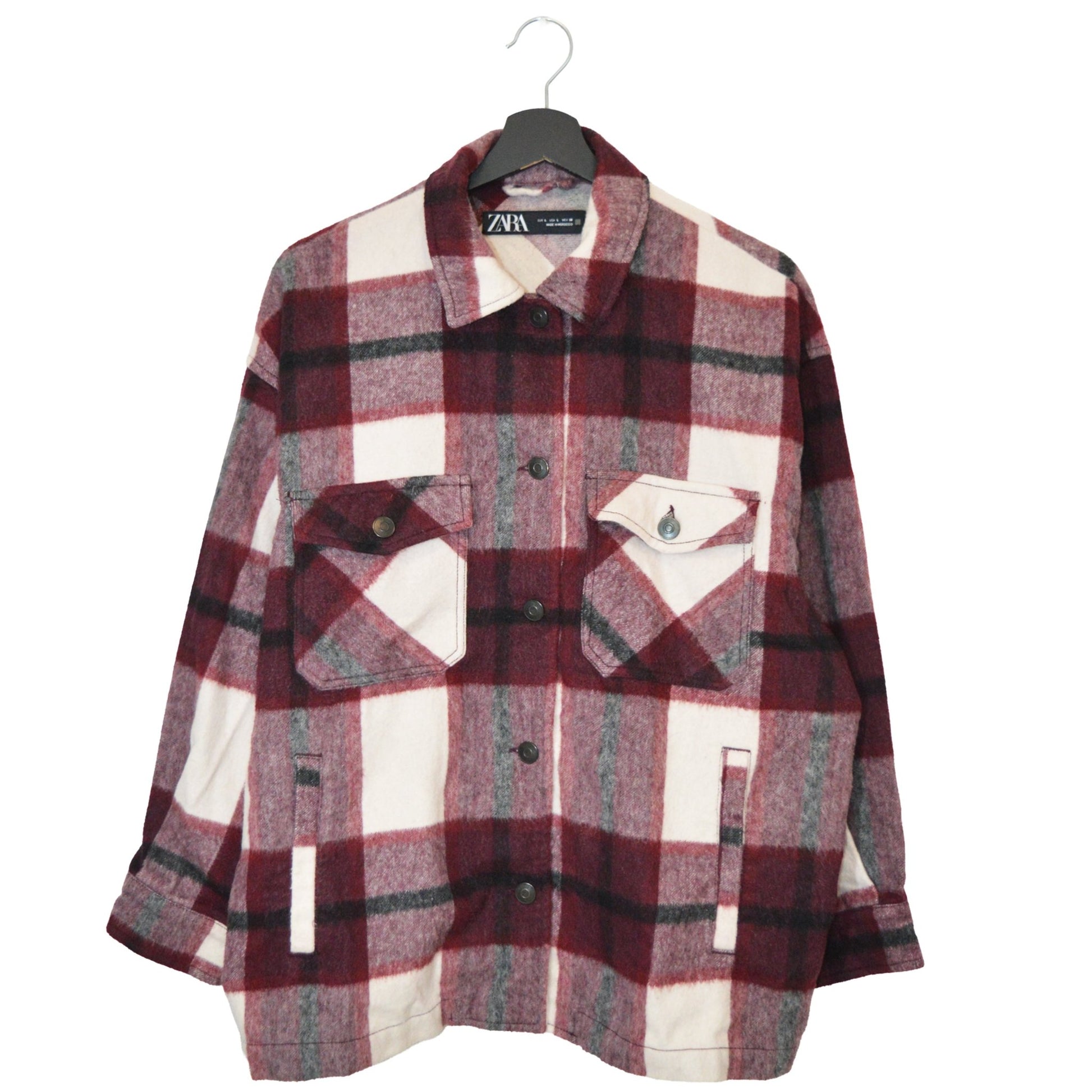 Zara flannel риза (L)