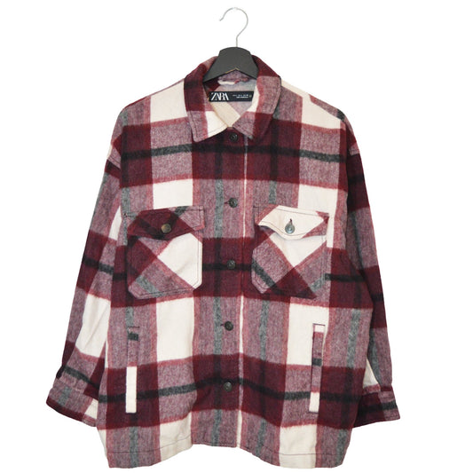 Zara flannel риза (L)